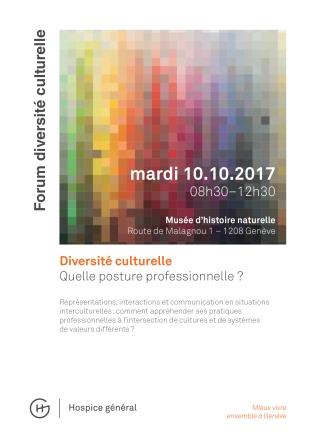 Forum Diversité culturelle flyer recto