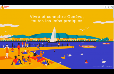 Bonjour Genève home page