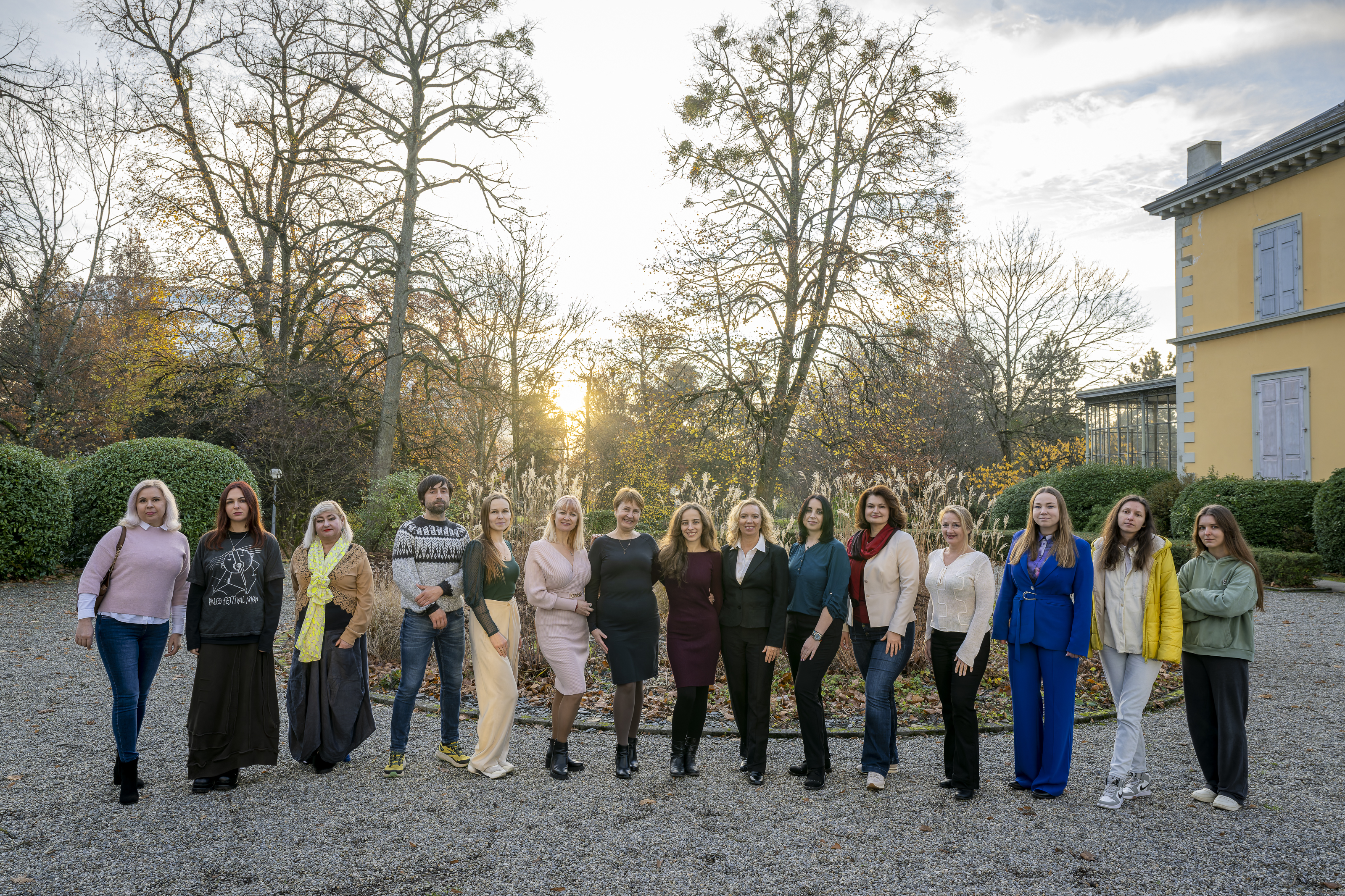 les artistes de l'exposition Eclats d'espoir