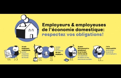 Campagne employeurs et employeuses de l'économie domestique Campagne employeurs et employeuses de l'économie domestique