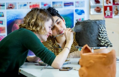 Atelier fabrication de Totems - 13 janvier 2020 © Magali Girardin Atelier fabrication de Totems - 13 janvier 2020 © Magali Girardin