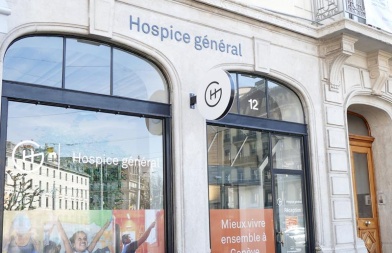 Bureaux de l'Hospice général, Siège de Rive