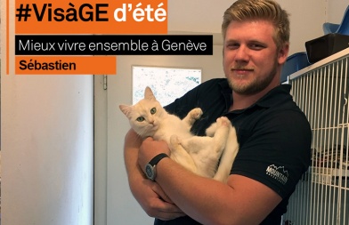 Sébastien et un chat Sébastien et un chat