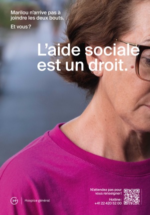 affiche campagne Hg L'aide sociale est un droit 1