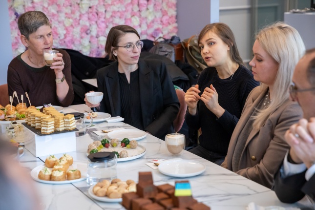 Les employées de la pâtisserie Christie's Bakery 