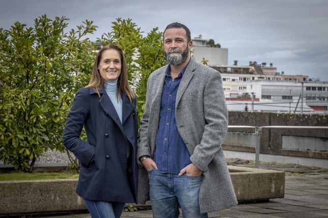 Jessica Chauvet et Mathieu Grivel de TRT